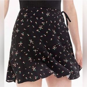 Urban Outfitters Gilly Floral Wrap Skirt